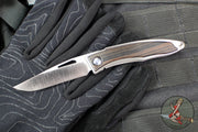 Chris Reeve- Mnandi- Macassar Ebony Wood Inlay- Plain Drop Point MNA-1016 IN Magnacut