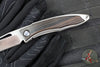 Chris Reeve- Mnandi- Macassar Ebony Wood Inlay- Plain Drop Point MNA-1016 IN Magnacut