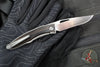 Chris Reeve- Mnandi- Macassar Ebony Wood Inlay- Plain Drop Point MNA-1016 IN Magnacut