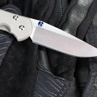 Chris Reeve Small Sebenza 31- LEFT HANDED- Drop Point- Stonewash Magnacut Blade S31-1001