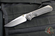Chris Reeve Small Sebenza 31- Drop Point- Bog Oak Inlay S31-1100 V3 In CPM-MAGNACUT