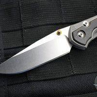 Chris Reeve Small Sebenza 31- Drop Point- Bog Oak Inlay S31-1100 In CPM-MAGNACUT