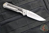 Chris Reeve Small Sebenza 31- Drop Point- Bog Oak Inlay S31-1100 In CPM-MAGNACUT