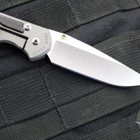 Chris Reeve Small Sebenza 31- Drop Point- Bog Oak Inlay S31-1100 In CPM-MAGNACUT