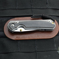 Chris Reeve Small Sebenza 31- Drop Point- Bog Oak Inlay S31-1100 In CPM-MAGNACUT