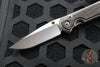 Chris Reeve Small Sebenza 31- Drop Point- Bog Oak Inlay S31-1100 V2 In CPM-MAGNACUT