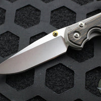 Chris Reeve Small Sebenza 31- Drop Point- Bog Oak Inlay S31-1100 V2 In CPM-MAGNACUT