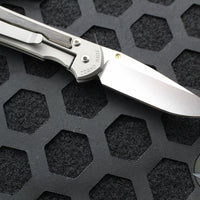 Chris Reeve Small Sebenza 31- Drop Point- Bog Oak Inlay S31-1100 V2 In CPM-MAGNACUT