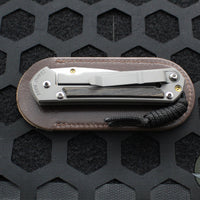 Chris Reeve Small Sebenza 31- Drop Point- Bog Oak Inlay S31-1100 V2 In CPM-MAGNACUT