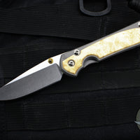 Chris Reeve Small Sebenza 31- Drop Point- Box Elder Wood Inlay S31-1108 in CPM MAGNACUT