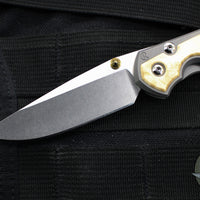 Chris Reeve Small Sebenza 31- Drop Point- Box Elder Wood Inlay S31-1108 in CPM MAGNACUT