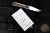 Chris Reeve Small Sebenza 31- Drop Point- Box Elder Wood Inlay- Stonewash Magnacut Blade S31-1108 v2