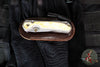Chris Reeve Small Sebenza 31- Drop Point- Box Elder Wood Inlay- Stonewash Magnacut Blade S31-1108 v2