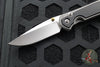 Chris Reeve Small Sebenza 31- Drop Point- Macassar Ebony Inlay Magnacut Steel Blade S31-1116