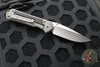 Chris Reeve Small Sebenza 31- Drop Point- Macassar Ebony Inlay Magnacut Steel Blade S31-1116