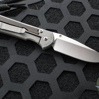 Chris Reeve Small Sebenza 31- Drop Point- Macassar Ebony Inlay Magnacut Steel Blade S31-1116