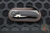 Chris Reeve Small Sebenza 31- Drop Point- Macassar Ebony Inlay Magnacut Steel Blade S31-1116