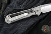 Chris Reeve Small Sebenza 31- Drop Point- Macassar Ebony Inlay Magnacut Steel Blade S31-1116