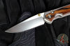 Chris Reeve Small Sebenza 31- Drop Point- Macassar Ebony Inlay Magnacut Steel Blade S31-1116 v2