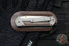 Chris Reeve Small Sebenza 31- Insingo Edge- Glass Blasted Titanium- Macassar Ebony Wood Inlay S31-1128 in CPM MAGNACUT