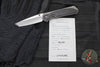 Chris Reeve Small Sebenza 31- Tanto Edge- Glass Blasted Titanium- Bog Oak Wood Inlay- Magnacut Steel Blade S31-1130 v2