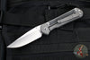 Chris Reeve LEFT HANDED- Small Sebenza 31- Black Micarta Inlay- Drop Point Blade S31-1201 in CPM-MAGNACUT