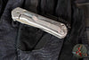 Chris Reeve LEFT HANDED- Small Sebenza 31- Drop Point- Black Micarta Inlay- Stonewash Magnacut Blade S31-1201