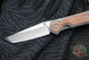 Chris Reeve Small Sebenza 31- Natural Micarta Inlay- Tanto Edge Blade S31-1230 in CPM MAGNACUT