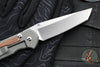 Chris Reeve Small Sebenza 31- Natural Micarta Inlay- Tanto Edge Blade S31-1230 in CPM MAGNACUT