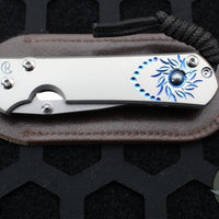 Chris Reeve Small Sebenza 31- Drop Point- Unique Graphics- With Hematite Cabochon- Magnacut Blade S31-1408-0400