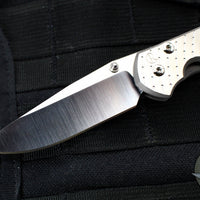 Chris Reeve Small Sebenza 31- Drop Point- Unique Graphics- With Hematite Cabochon- Magnacut Blade S31-1408-0400 V2