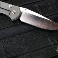 Chris Reeve Small Sebenza 31- Drop Point- Unique Graphics- With Hematite Cabochon- Magnacut Blade S31-1408-0400 V2