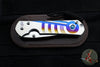 Chris Reeve Small Sebenza 31- Drop Point- Unique Graphics- With Triple Mosaic Opal Cabochon- Magnacut Blade S31-1408-1192