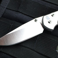 Chris Reeve Small Sebenza 31- Drop Point- Unique Graphics- With Triple Mosaic Opal Cabochon- Magnacut Blade S31-1408-1192 v2