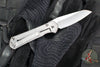 Chris Reeve Small Sebenza 31- Insingo Edge- Glass Blasted Titanium- Forever Flag Graphic- Stonewash Magnacut Blade S31-1508