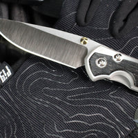 Chris Reeve Small Sebenza 31- Drop Point- Bog Oak Inlay- Polished Blade S31-1620 In Magnacut