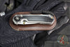 Chris Reeve Small Sebenza 31- Drop Point- Bog Oak Inlay- Polished Blade S31-1620 In Magnacut