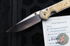 Chris Reeve Small Sebenza 31- Box Elder Inlay- POLISHED Drop Point Blade S31-1628 V2 In Magnacut