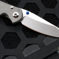 Chris Reeve Small Inkosi- Insingo Edge- LEFT HANDED- Plain Magnacut Steel Blade SIN-1023