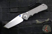 Chris Reeve Small Inkosi- Tanto Edge- Stonewash Finished Blade SIN-1042 In Magnacut Steel