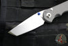Chris Reeve Small Inkosi- Tanto Edge- Stonewash Finished Blade SIN-1042 In Magnacut Steel