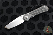 Chris Reeve Small Inkosi- Tanto Edge- Black Canvas Micarta Inlay SIN-1044 Magnacut Steel
