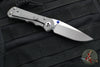 Chris Reeve Small Inkosi- Glass Blasted Titanium Finished Handle- Drop Point Magnacut Steel Blade SIN-1108