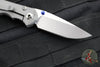 Chris Reeve Small Inkosi- Glass Blasted Titanium Finished Handle- Drop Point Magnacut Steel Blade SIN-1108