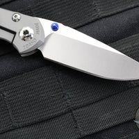 Chris Reeve Small Inkosi- Glass Blasted Titanium Finished Handle- Drop Point Magnacut Steel Blade SIN-1108