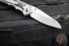 Chris Reeve Small Inkosi- Insingo Edge- Glass Blasted Titanium Finish- Black Micarta Inlay- Magnacut Steel Blade SIN-1124