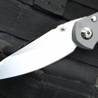 Chris Reeve Small Inkosi- Insingo Edge- Glass Blasted Titanium Finish- Natural Micarta Inlay- Magnacut Steel Blade SIN-1126