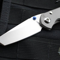 Chris Reeve Small Inkosi- Tanto Edge- Glass Blasted Titanium Finish- Magnacut Steel Blade SIN-1130