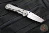 Chris Reeve Small Inkosi- Tanto Edge- Glass Blasted Titanium Finish- Magnacut Steel Blade SIN-1130