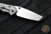 Chris Reeve Small Inkosi- Tanto Edge- Glass Blasted Titanium Finish- Magnacut Steel Blade SIN-1130